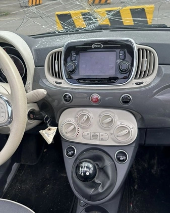 Fiat 500 cena 24900 przebieg: 41900, rok produkcji 2017 z Jelenia Góra małe 301